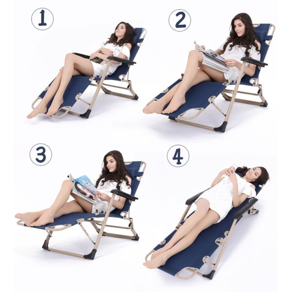 Hotel Patio Garden Camping Pool Zero Gravity Folding Chaise Recliner Sun Lounge Chair