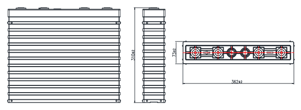 Цикл 12v 400ah перезаряжаемые пакета литий-ионного аккумулятора Lifepo4 глубокий для грузоподъемника