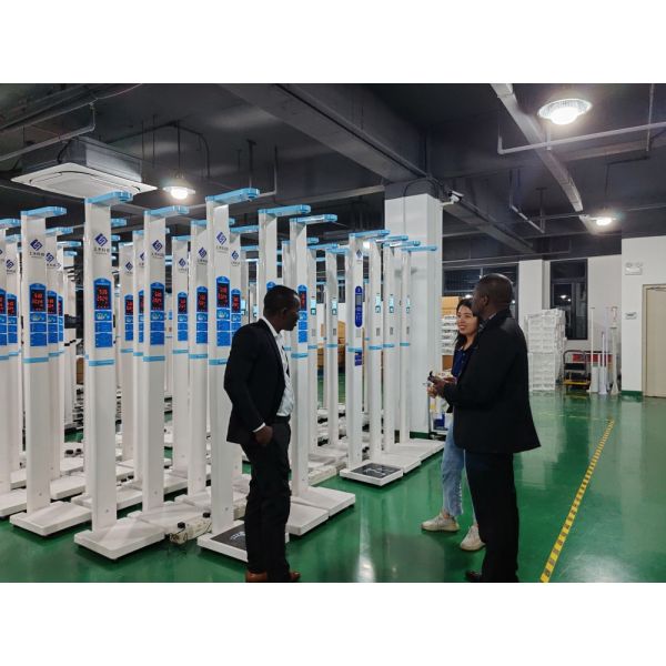 Physical BMI Ultrasonic Body Fat Measuring 200Kg Weighing Scale Height Weight Machine