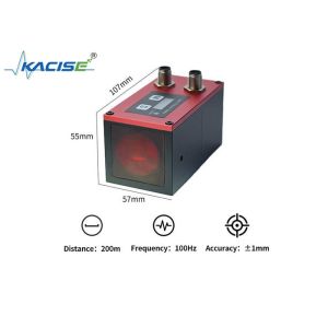 KLSC High-Precision Industrial Laser Ranging Sensor with IP67 Protection and Multiple Communication Interfaces for Warehousing Logistics