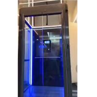 15M Viajes de trabajo pesado compacto ascensores residenciales hogar con control de microcomputadora mejorada