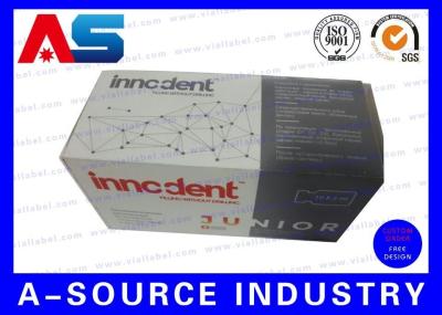 Medicine Carton Hcg Carton 10 × 2 ml Vials Box With Plastic Tray Paper Insert Leaflet
