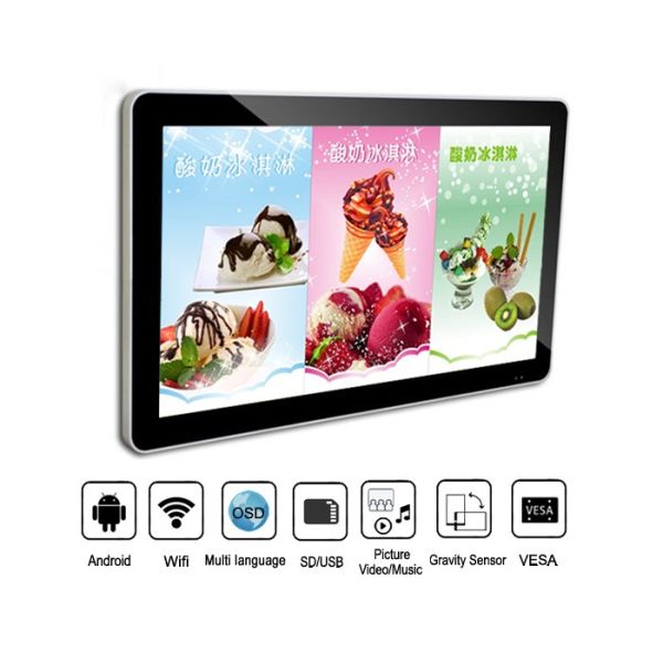 Programmable Android Elevator Lcd Advertising Display Screen 32 Inch Digital Signage Player