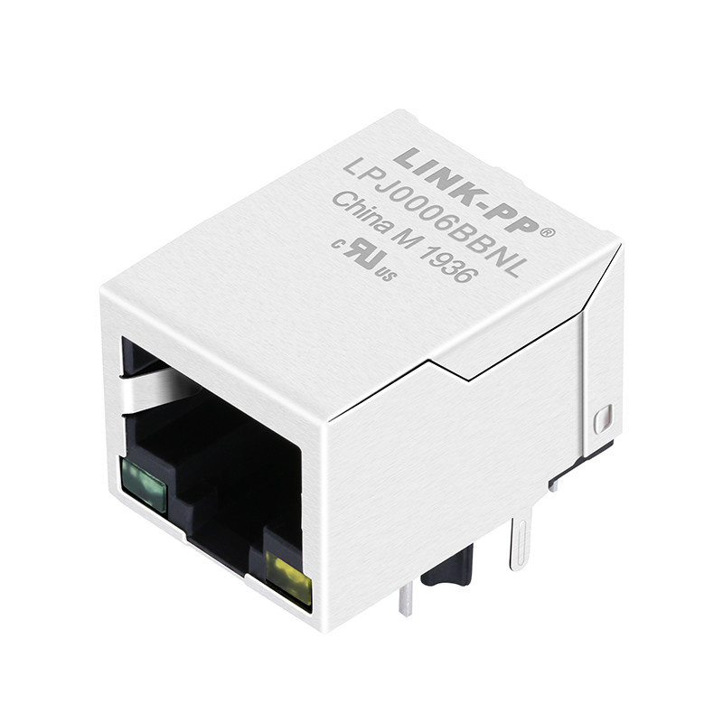 Модуль 13F-69GYDNW2NL RJ45 Джек с магнитным 10/100 BASE-T LPJ0006BBNL