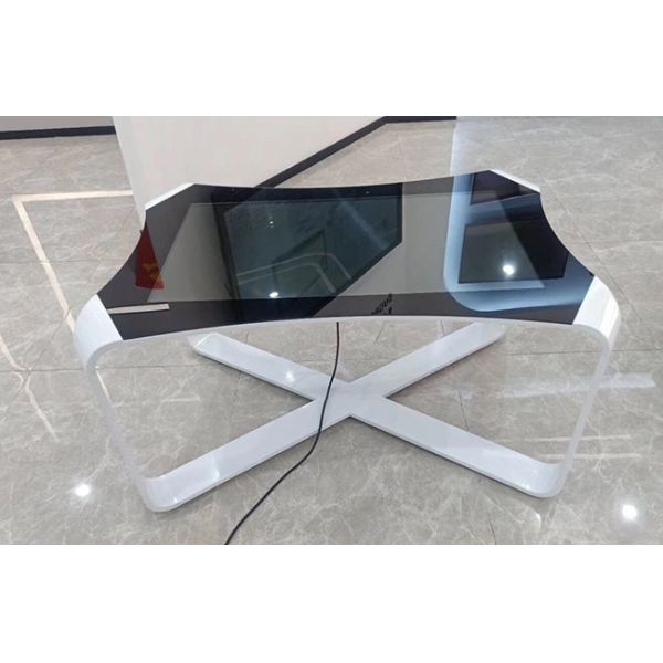 Do quiosque esperto de 55 polegadas do lcd i5 do projeto da barra da escola e do escritório escritório interativo impermeável da tabela do toque multi para restaurantes