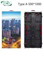 Dactylographiez un écran extérieur d'affichage à LED de location de P3.91 dactylographiez une protection faisante le coin de Cabinet de 3840Hz 500*500mm