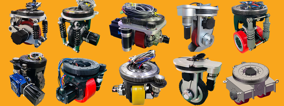 ZL-B27 Damping Agv Vertical Steering Wheel Drive Strong Ability To Cross Obstacles Motor Roller