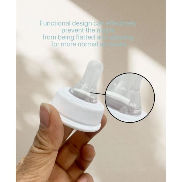 Manufactory 8oz Standard Feeding Bottle 3pcs In A Set Slow Flow Anti Colic Milk Bottle