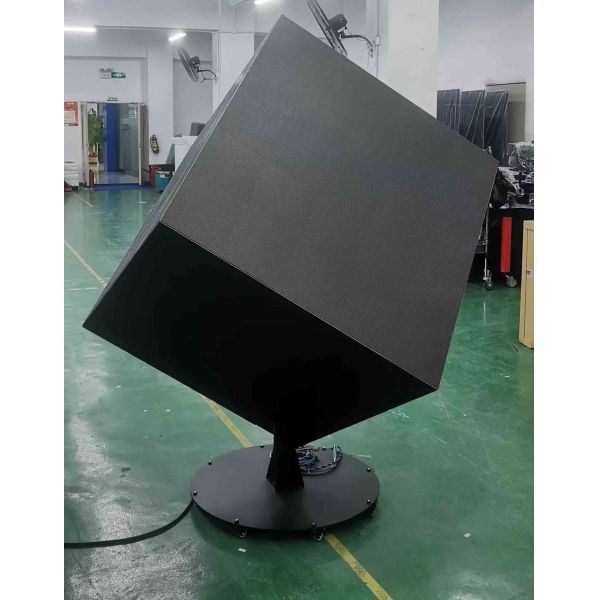 Настраиваемый 640x640 Led Cube экран 6 сторон показывает