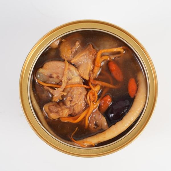 Natural Ginseng Herbal Essence Wolfberry Chicken Soup Super Food Protect Eyes Sports Nutrition Supplements