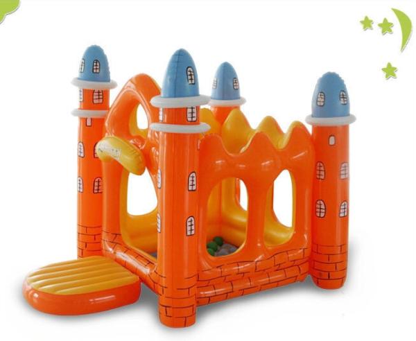 Luckcool Inflatables Bouncer Castle,Trampoline Bouncy Toy,Inflatable House with Balls