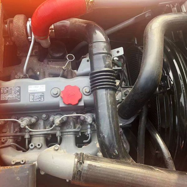 Mini Used Hitachi ZX120 Excavator 12 Ton ISUZU Engine 0.52m3 Bucket Capacity