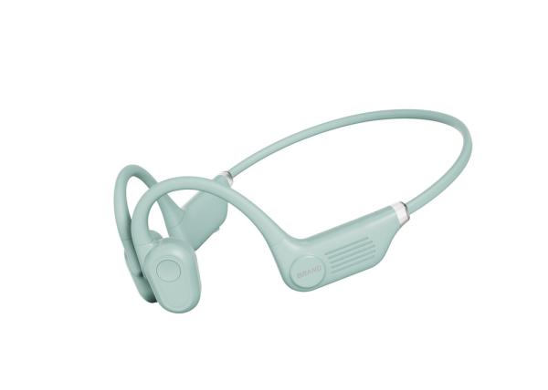 Auscultadores de condução óssea Auscultadores de ouvido aberto Bluetooth sem fio 5.3 Premium Sound Auscultador esportivo para corrida, ciclismo