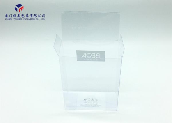 0.28mm Thickness Clear PVC Packaging Boxes Wholesale Retail Products 14X7X19.2cm