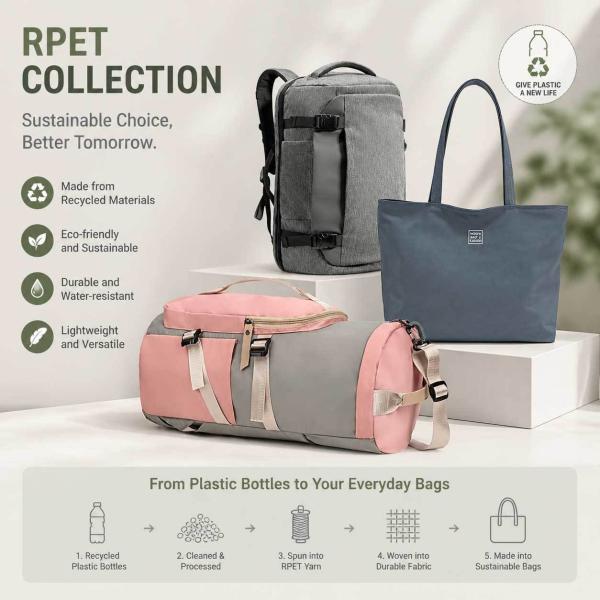 rPET Cationic Oxford Fabric | 6×6 Weave Recycled Polyester | Color-Rich B2B Supplier