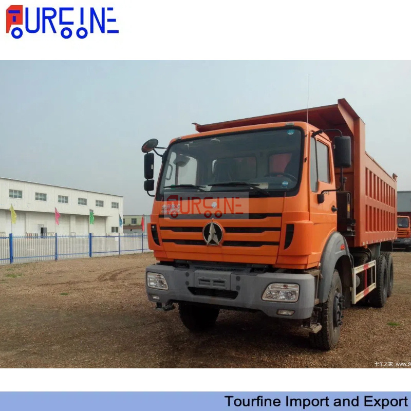 BEIBEN NG80 Middle Tipping Dump Truck 380HP 6x4 10 Wheel 25 Ton 18CBM For Africa