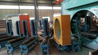 Processus anti-corrosion des tuyaux pré-isolés revêtement par pulvérisation d'époxy liquide et procédé de revêtement HDPE à 3 couches /ligne de fabrication de tuyaux