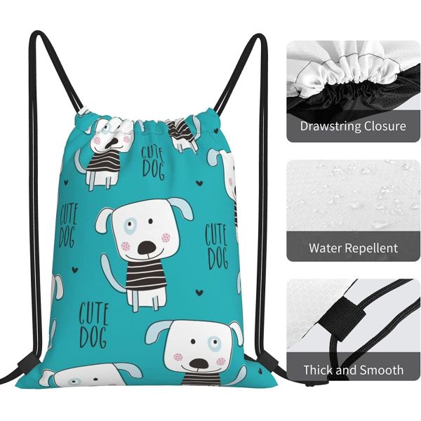 Водоустойчивые и облегченные сумки Drawstring рюкзака Drawstring для детей