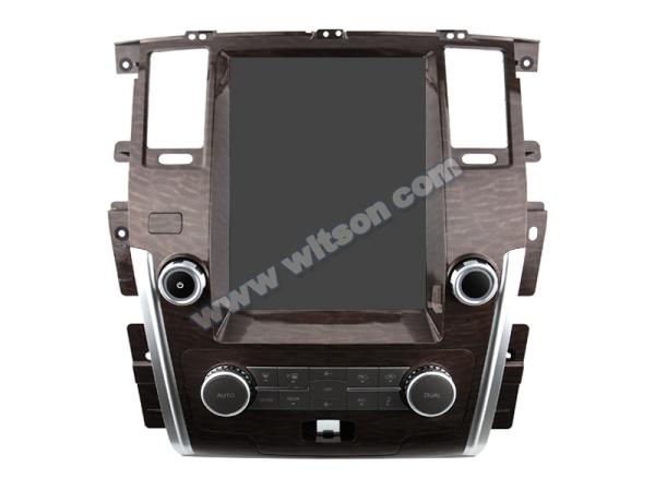12.1 ScreenTesla Vertical Android Screen For Nissan Patrol Royale Armada Y62 2010-2020 Car Multimedia Stereo GPS Carplay Player