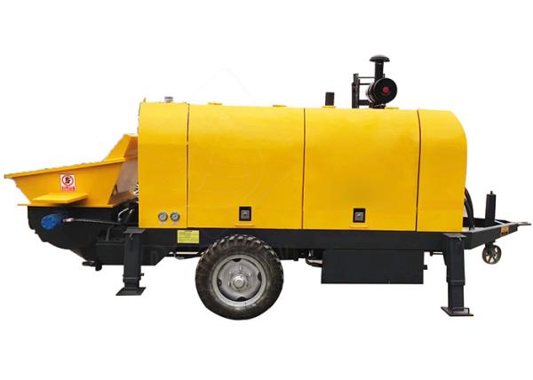 Energy Saving Small Cement Pump Machine High Pressure With 350m Delivery Distance