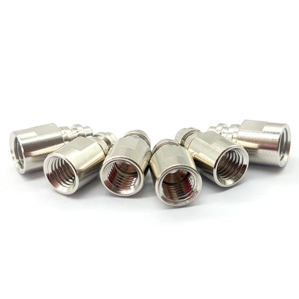 Silver CNC Machining Aluminum Parts Polished Metal Spare Parts Corrosion Resistance