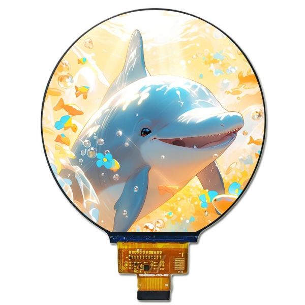 4.0 Inch Circular TFT LCD Display Module 720*720 pixels High Resolution