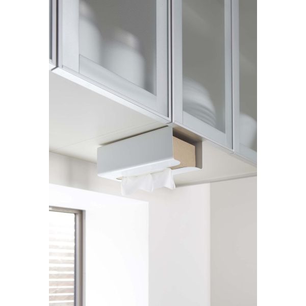 Подвесный чехол для тканей Черный Под шкаф Бумажная коробка держатель Кухонная дверь Решение для хранения