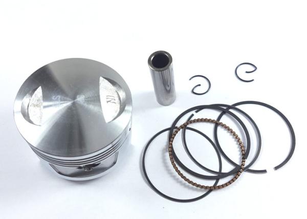 CG150 Silver Motorcycle Pistons And Rings Kit For Engine Parts High Accurate