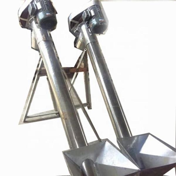KX0018 Stainless Steel Screw Auger Feeder For Small Cement Screw Conveyor Machine