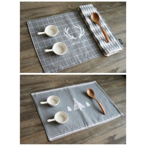 Выдвиженческое полотенце для чайной посуды Eco кухни 100% хлопок twill дружелюбное