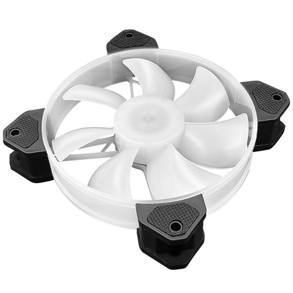 RGB electrical Cooling Fans for PC computer case with RGB LED lights CPU Cooler Fan 120mm RGB Fan cooler with Controller remo
