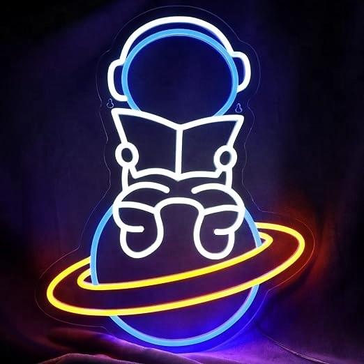 Personalised Mounted Led Neon Wall Lights UV Printed Party Home Events Decor