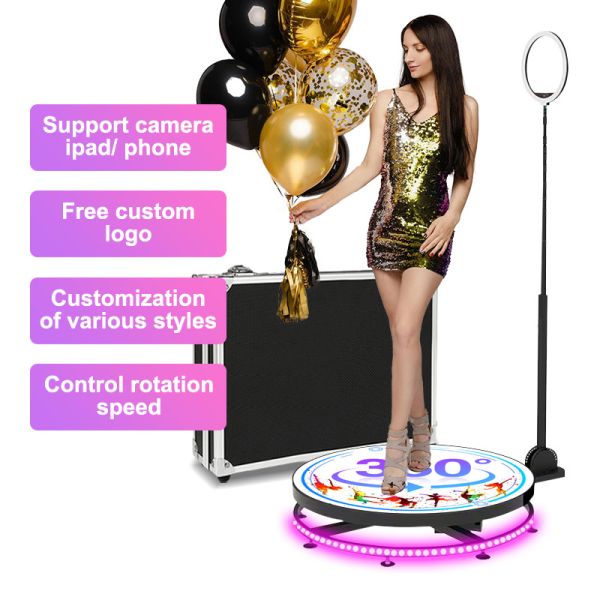 Remote control 360 Camera Video Booth Portable Photo Booth Automatic
