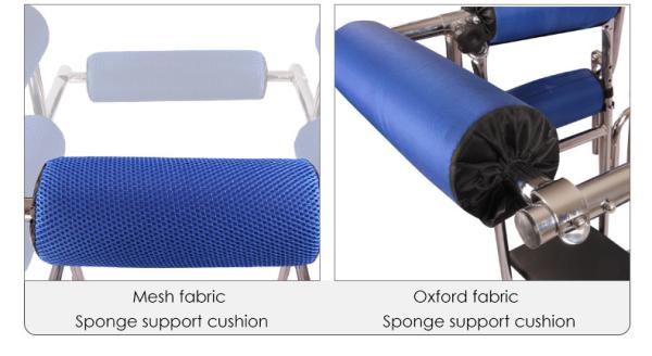 High Position Mobility Walking Aids For Disabled Carbon Steel , Portable Disabled Walking Frames