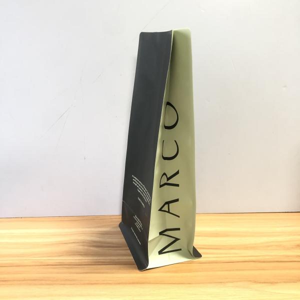 454g 250g 200g Saco de café personalizado Inovadora válvula de escape unidirecional
