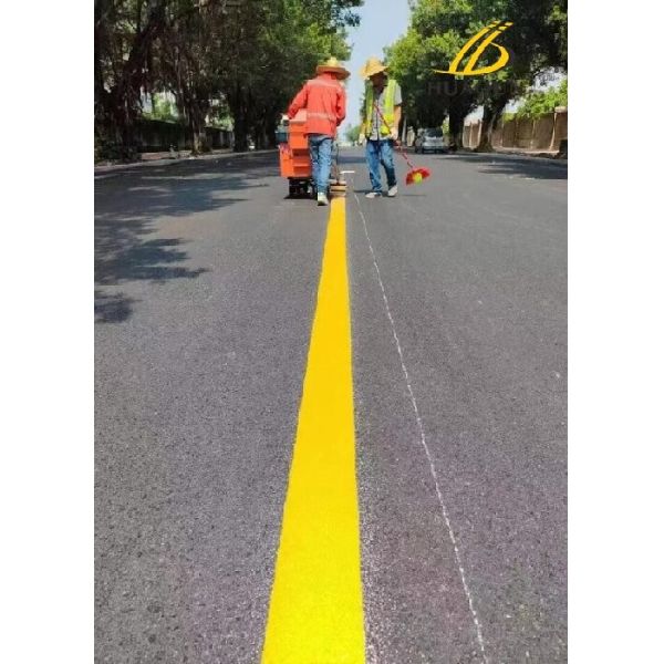 Quick Drying Glossy Finish Thermoplastic Paint For Road Marking Hot Melt Road Marking Paint