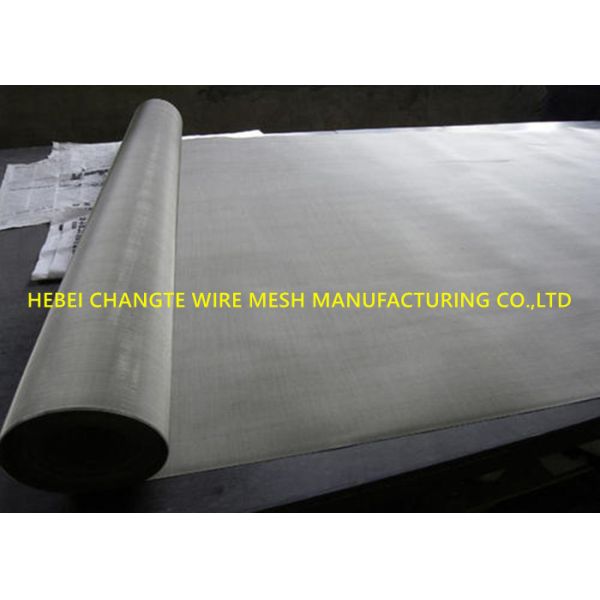 1m Width Plain Weave Crimped Wire Stainless Woven Mesh