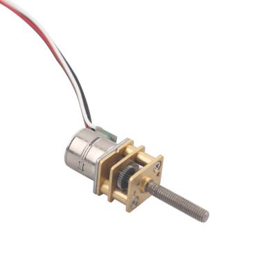 Micro motor deslizante 5V SM10-816G do fio diminuto da fase motor/2 4 da engrenagem da C.C.