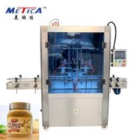 Machine de remplissage de bouteilles automatique pour le beurre d'arachide 1000bph - 1500bph