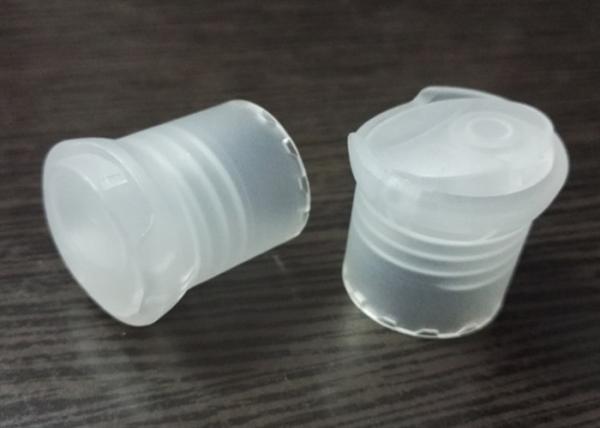 Translucent PP Plastic Screw Caps 30 . 5MM Height For Shampoo Bottle