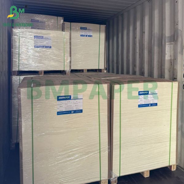 0.7mm 385gm Premium Absorbent Coaster Board 70x100cm feuilles blanches naturelles