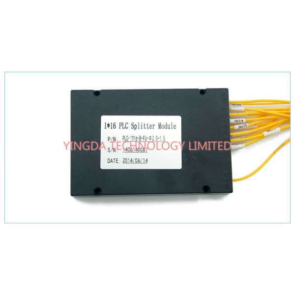 Модуль FC UPC SM 2.0mm Splitter высокой точной сети FTTH пассивный оптически