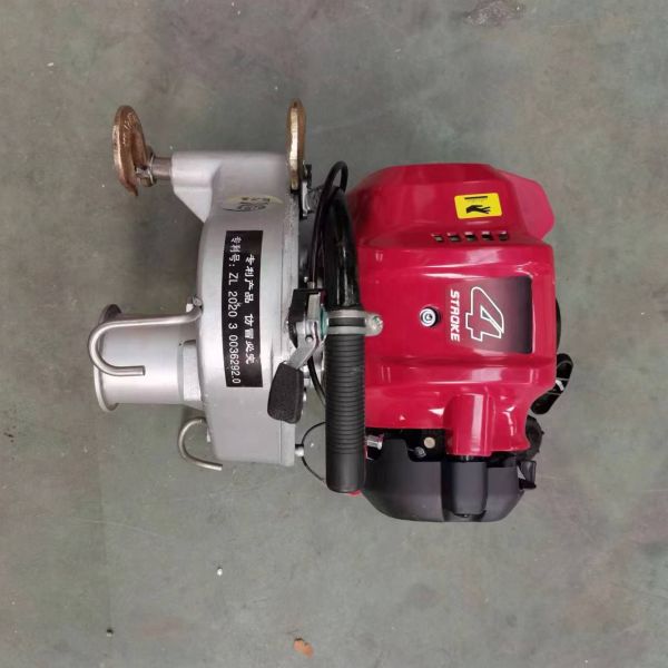 Portable Winch Gas Power Capstan Winch with HONDA engine 1T Capacity 12m/min