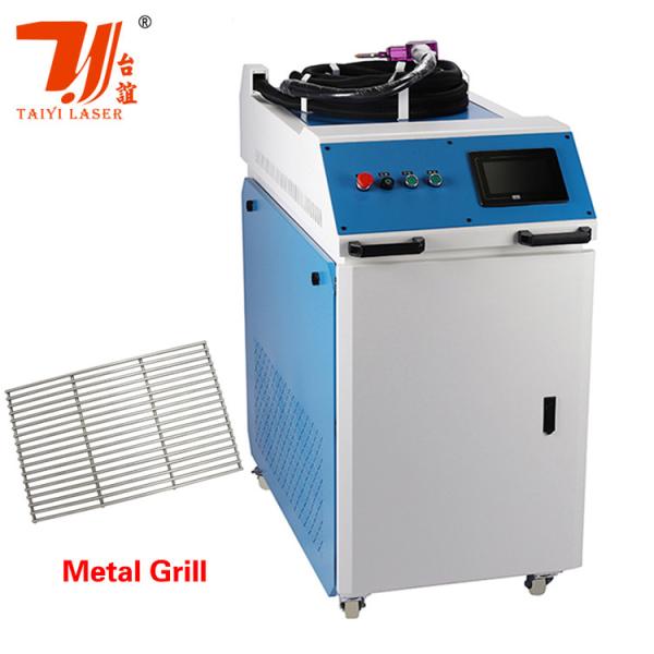 Soldador do laser da fibra 1000w refrigerar de água, máquina de solda à mão do GV