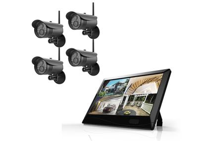 10.1” TFT LCD Remote Wireless Surveillance System , HD Home Video Surveillance