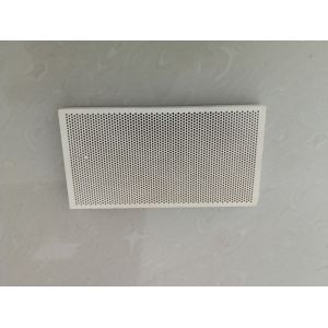 Nid d'abeilles en céramique infrarouge de rectangle, plaque de chauffage industrielle pour la cuisson de BBQ