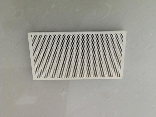 Rectangle Infrared Ceramic Honeycomb , Industrial Heating Plate For BBQ Baking