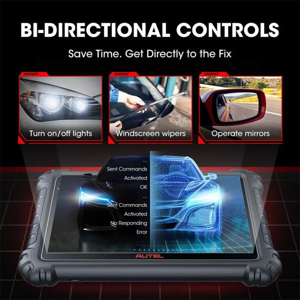 Autel MK906PRO Ferramenta de diagnóstico de automóveis Scanner bidirecional CAN FD DOIP Suporte MK906BT MS906BT atualizado