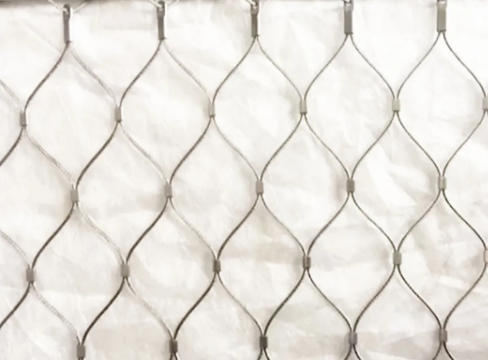 304 Aviary Stainless Steel Stair Rope Mesh Cable Netting