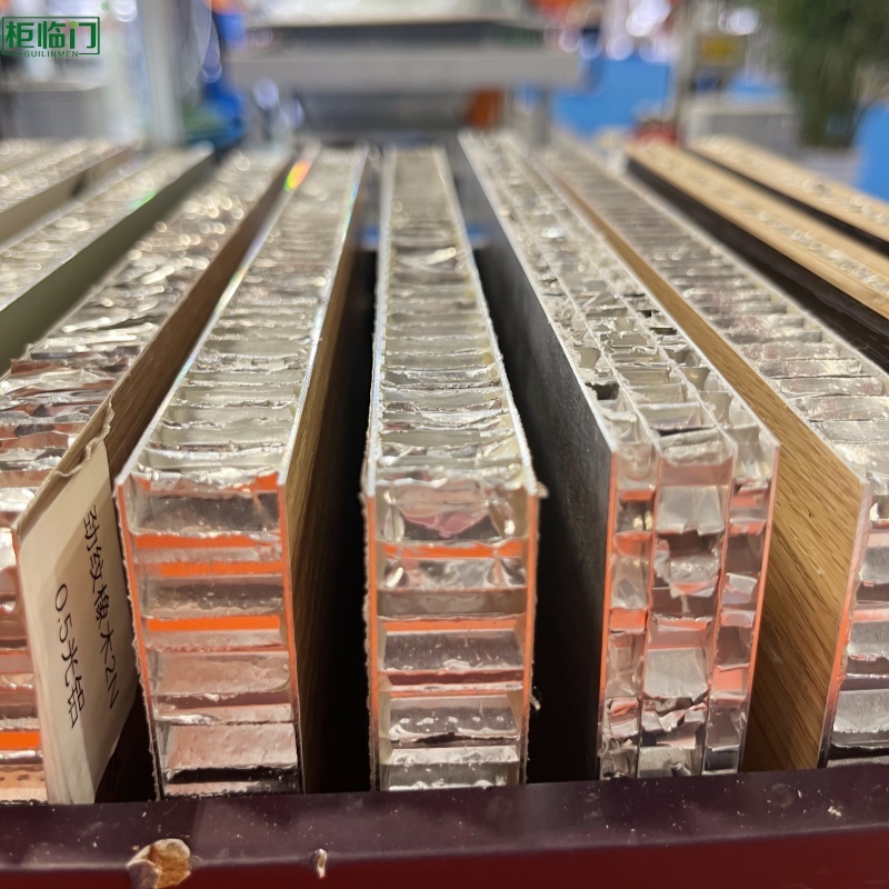 Fire Resistant Aluminum Honeycomb Panel Glue Free Environmently Friendly